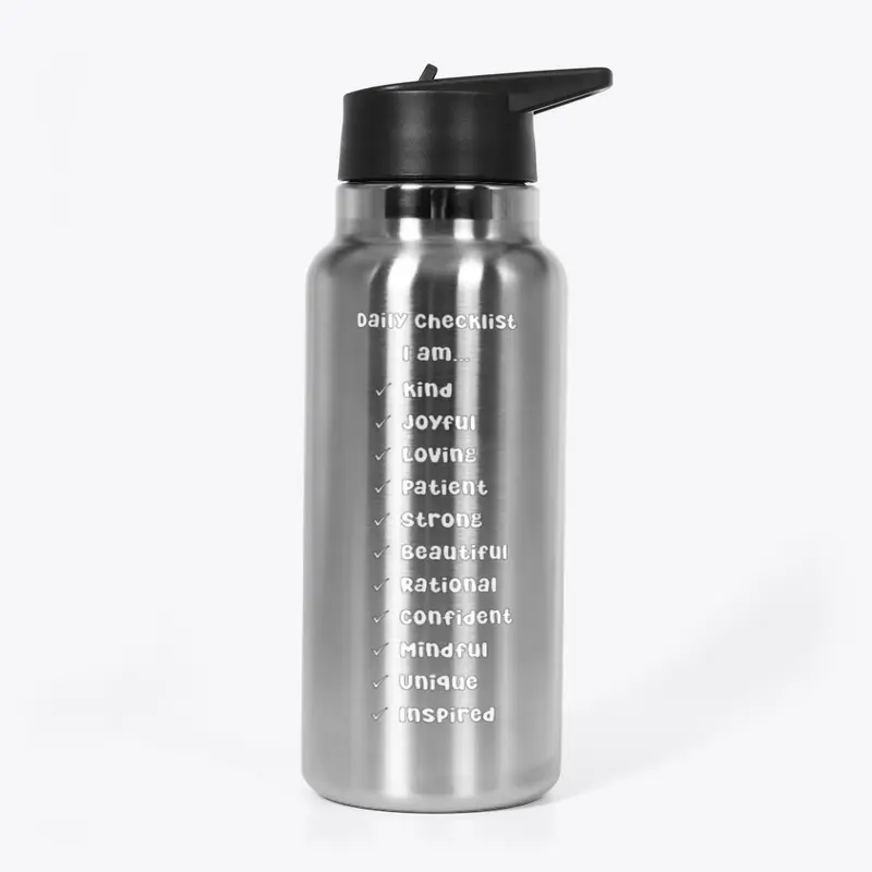 Inspired Stainless Steel Water Bottle